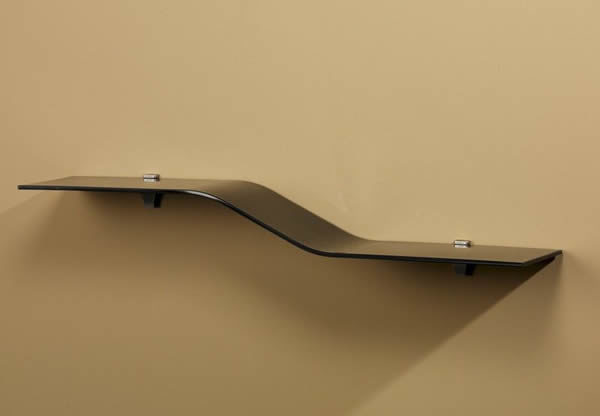 Verve Glass Wall Shelf - Image 2