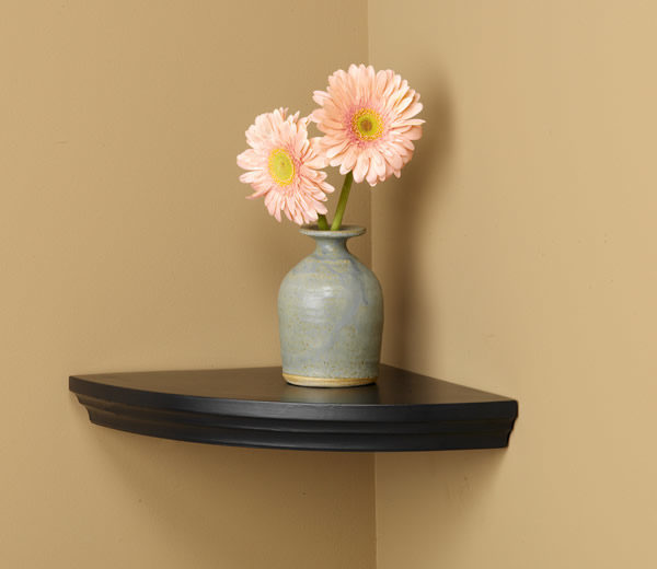 Villlages Wood Corner Shelf