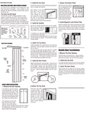 Via or Contempra Folding Door Installation Instructions