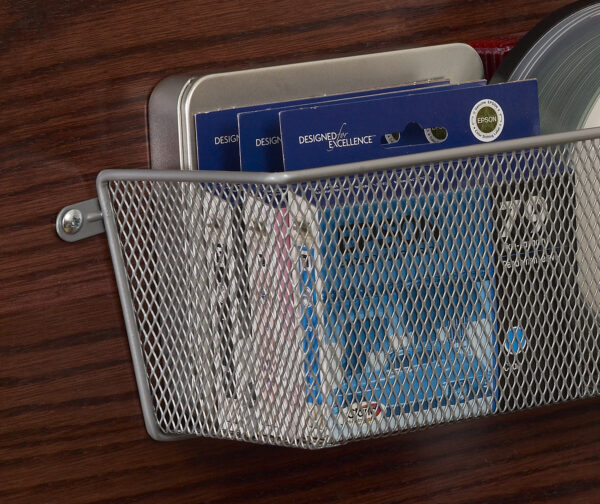 Wall Mounted Mesh Wire Basket - Image 2