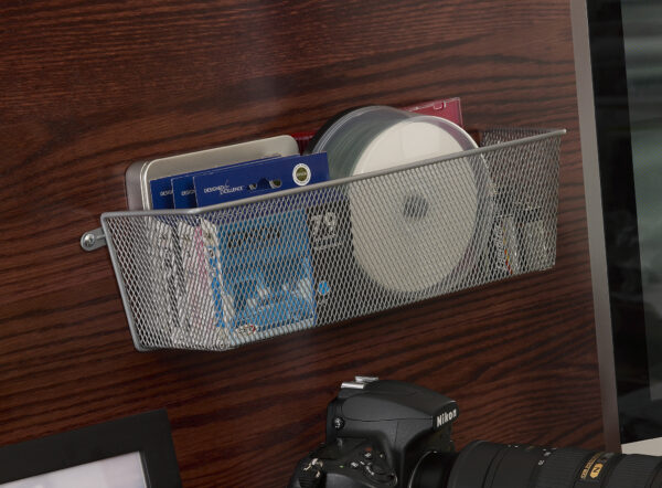 Wall Mounted Mesh Wire Basket - Image 3