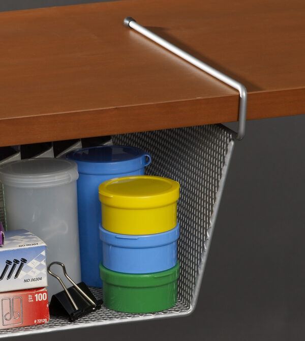 Under Shelf Mesh Wire Basket - Image 5