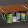 Under Shelf Mesh Wire Basket - Image 4