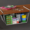 Under Shelf Mesh Wire Basket - Image 2