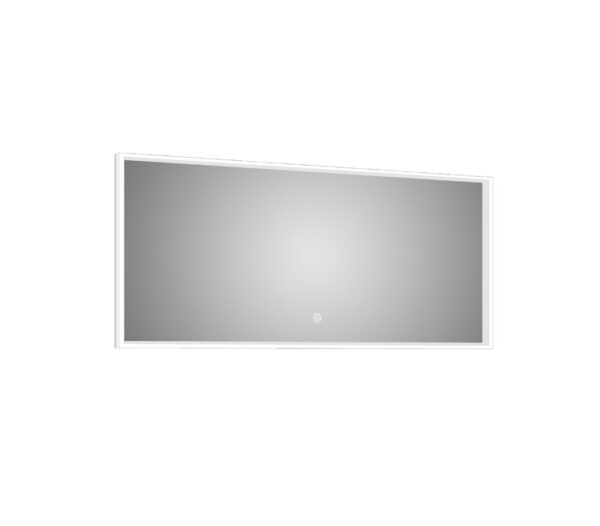 Azure LED Mirror Silhouette