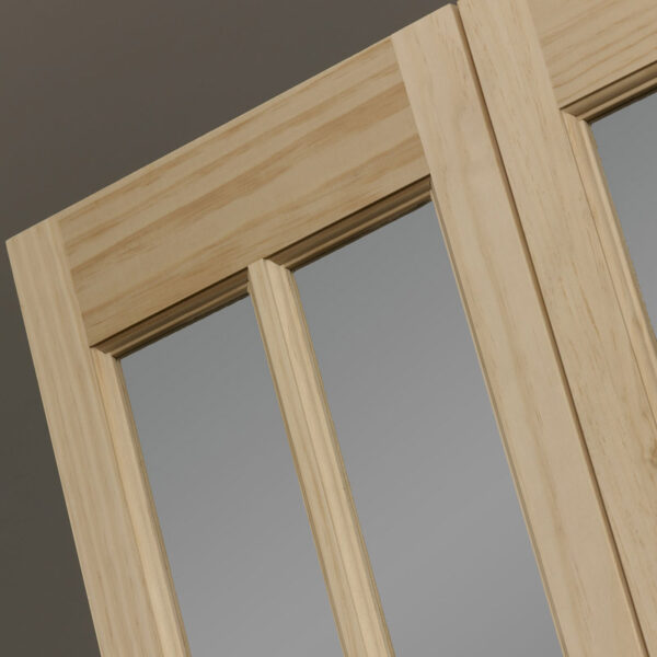Classic French Opaque Glass Bifold Door - Image 2