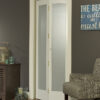 Frosted Glass Bifold Door - Full Glass