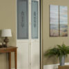 Lace Glass Bifold Door
