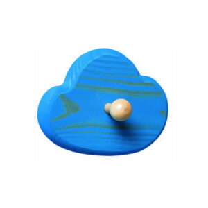 Children's Blue Cloud Coat Hook