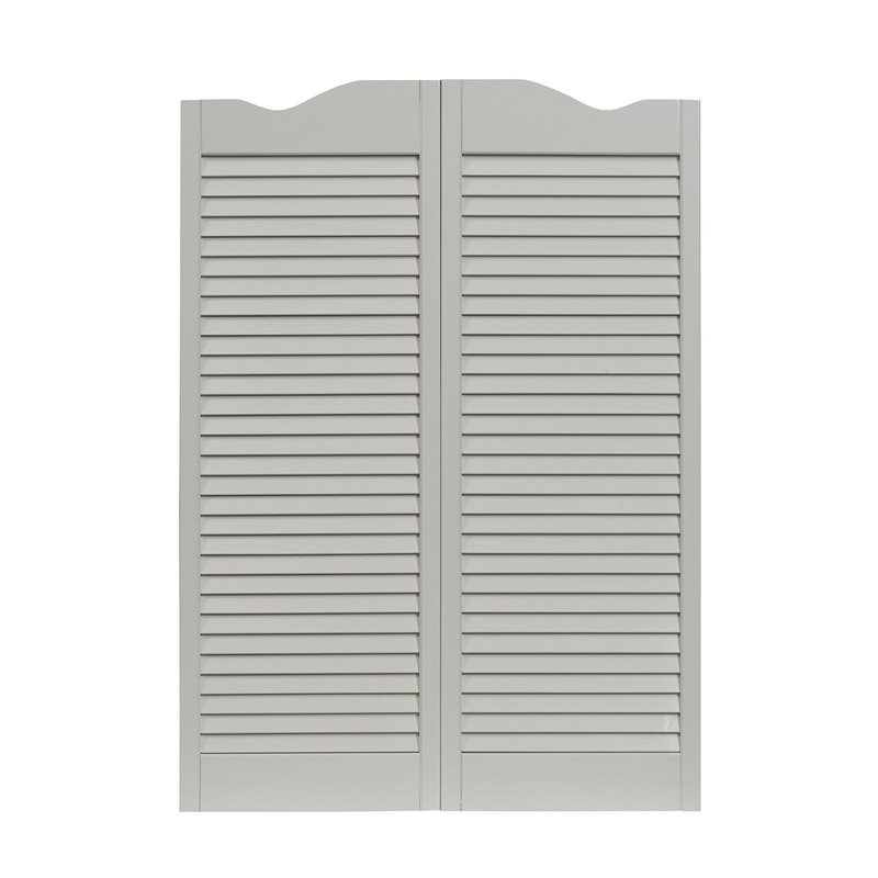 Louvered Wood Café/Saloon Doors