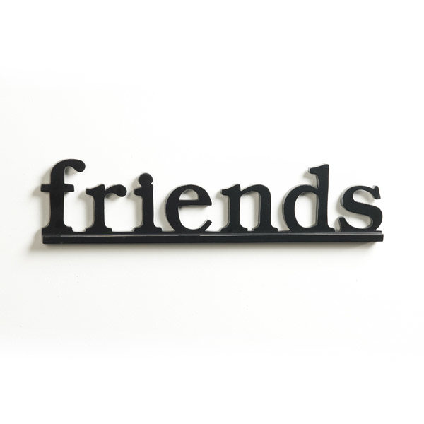 Friends Decorative Sign - Wall Mounted