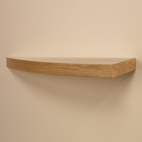 Grandé Modern Wood Corner Shelf - Image 5