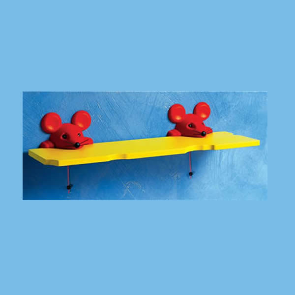 Kinder Touch Double Mouse Children's Wall Shelving Kit