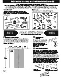 Millbrooke PVC Barn Door Assembly and Track Installation Z Style 36"