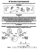 Millbrooke PVC Barn Door Assembly and Track Installation G Style 42"