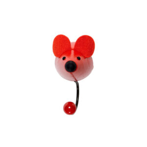 Children's Red Mouse Coat Hook