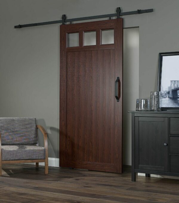 PVC Barn Door G 42" - Cherry