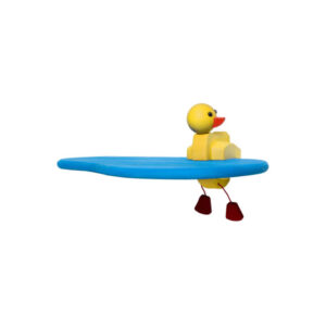 Kinder Touch Single Blue and Yellow Duck Shelf Kit