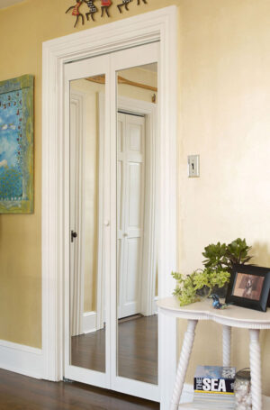 Traditional Mirror Door - Room View