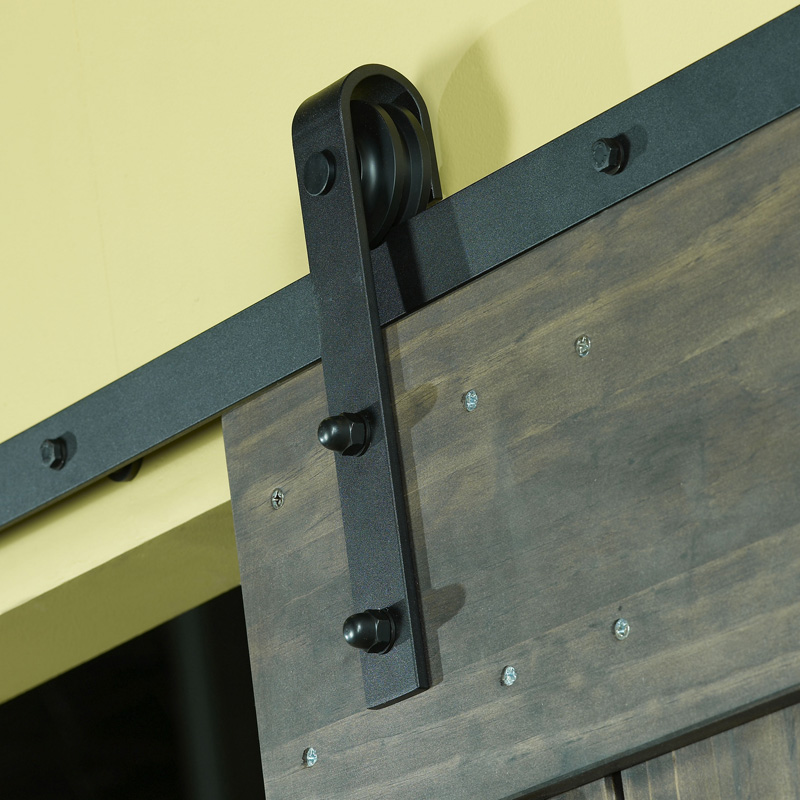 30 x 80 Wood Barn Door, Sliding Barn Door with All Hardware Kit